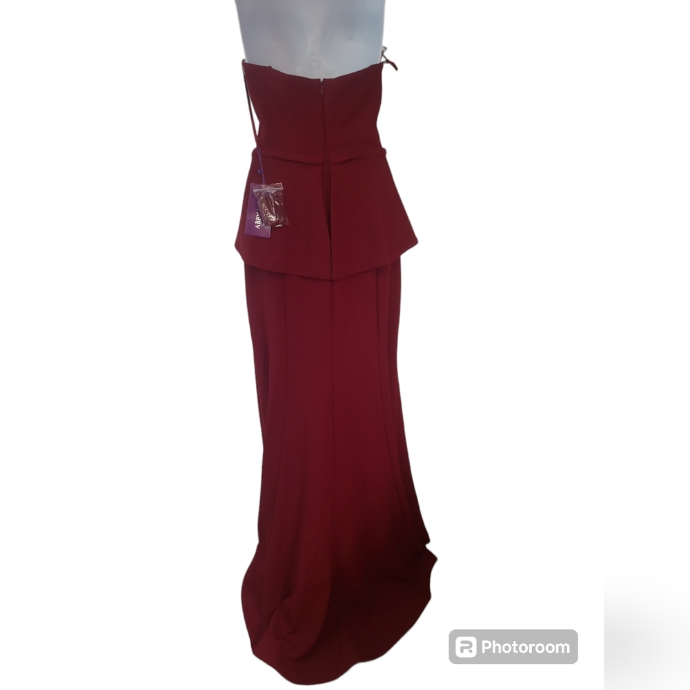 Abby Paris Gown With Matching Shoulder Wrap #93008 - Picture 6 of 7